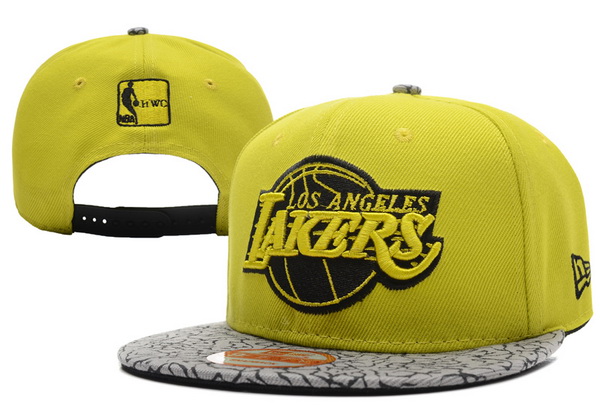 NBA Los Angeles Lakers NE Snapback Hat #141